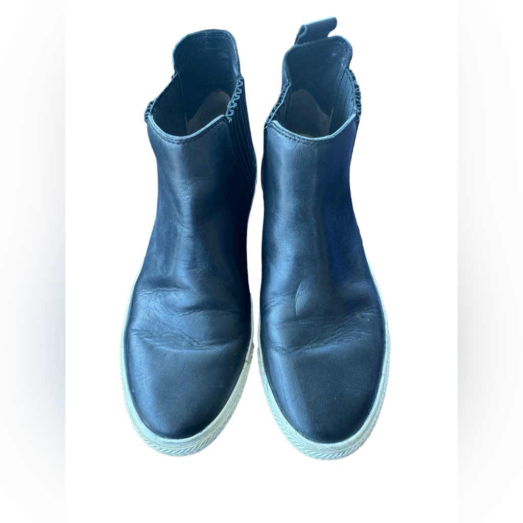 Loeffler Randall Crosby Leather High-Top Sneaker 9